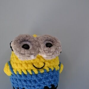 Minion Bob Handmade Amigurumi Doll Toy Inspired by Despicable Me
